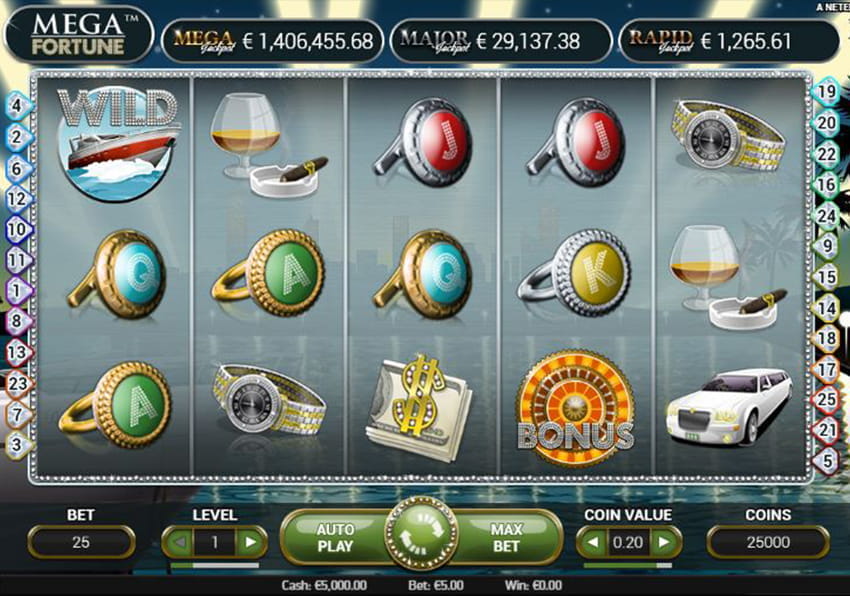 Mega Fortune Slot by Playtech